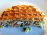 Fried Chicken Salad on Pecan-Maple Waffles, or use to top crackers or