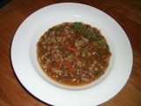 Lentil Stoup (somewhere between a stew and a soup)