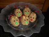 Peanut Butter Christmas Mice
