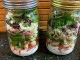 Salad-in-a-Jar, Italian-style
