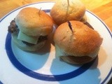 Sliders — the beef and the buns