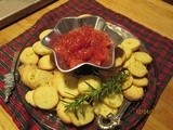Tomato Jam w/ Rosemary Cookies  -- a Ks. 4-h Found. Gourmet Get Away recipe