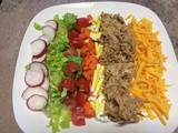 Uses for Pulled Pork: Deconstructed Salad