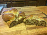 Walnut-Cinnamon Stuffed Challah Bread