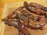 Yummy Brown Sugar Bacon, oven baked