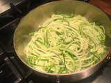 Zoodles— Zucchini Noodles