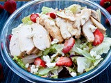 Feta & Strawberry Balsamic Summer Salad