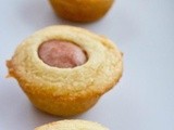 Mini Cheesy Corn Dog Muffins