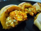 Spicy Buffalo Chicken & Bleu Cheese Roll-ups