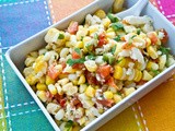 Spicy Grilled Corn Salad