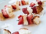 Strawberry Shortcake Bites