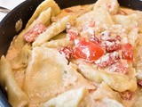Tuscan Sun Dried Tomato Alfredo Ravioli