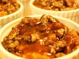Caramel Pecan and Pumpkin Pudding