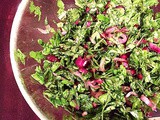 Pomegranate and Parsley Salad