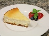 Vanilla and Lemon Zest Cheesecake
