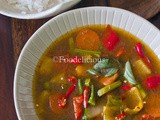 How To Make An Authentic Thai Red Curry or Gaeng Daeng At Home; a Vegan Version Of Thai Red Curry