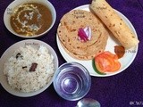 Lunch /Dinner Menu Series ~ 1 (Punjabi Pasand )