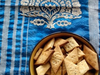 Baked Nimki | Namak Paare | Savory Diamond Cuts | No Butter No Ghee Indian snacks