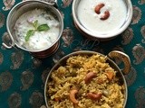 Vegetable Brinji Sadam | Varagu Thengai Pal Payasam | Lunch Meal Recipe