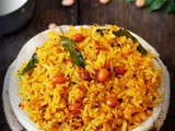 Huli avalakki / puli aval / tamarind poha recipe - no onion garlic recipes