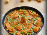 Soya chunks gravy / meal maker kurma / soya chunks curry