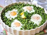 Tagine jelbana - Peas tagine with eggs