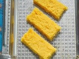 Microwave mysorepak recipe - Easy sweet recipes - Diwali sweets