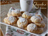 Ghoriba al cocco …biscotti marocchini al cocco – Coconut Ghoriba …moroccan coconut cookies