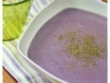 Zuppa cremosa di cavolo rosso – Creamy red cabbage soup