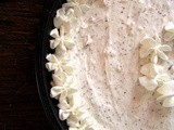 Chocolate-Speckled No-Bake Cheesecake