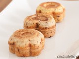 Muffin banana+cioccolato e pera+cioccolato
