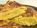 Tortilla spagnola di patate e cipolle