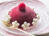 Sorbet « Pure Framboise » & Meringues pour un dessert de fêtes