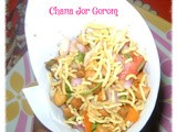 Chana Jor Gorom / Black Chickpeas Chaat