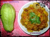 Chayote / Mexican Squash  Curry
