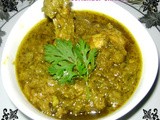 Dhaniya Chicken (Chicken With Coriander Sauce)