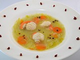 Potage de noix de St Jaques