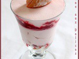 Mousse mascarpone aux framboises