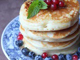 Recette pancakes sans oeufs au lait ribot ou lait vétégal