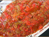 Salade poivron tomate / h’miss