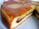 Tarte aux poires frangipane et confiture