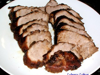 Asian marinated pork tenderloin