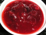 Cranberry sauce