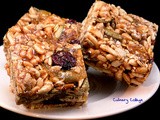 Sweet & salty chewy granola bars