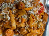 Penne Pasta with assorted vegetables