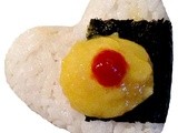 Fauxnigiri – Onigiri with left over chicken, apricot and cheddar