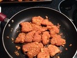 Naughty With a Side of Nice: Nacho Chicken Finger Ranch Salad
