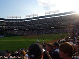 Our first (and maybe last) baseball game