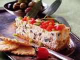 Αλμυρο cheese cheesecake με φετα!Ιδανικο για μπουφε-και παρτυ