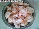 How to Clean Button Mushroom